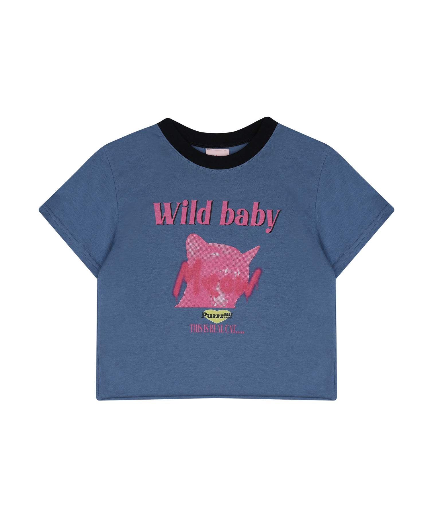 Wild baby t-shirt_Blue