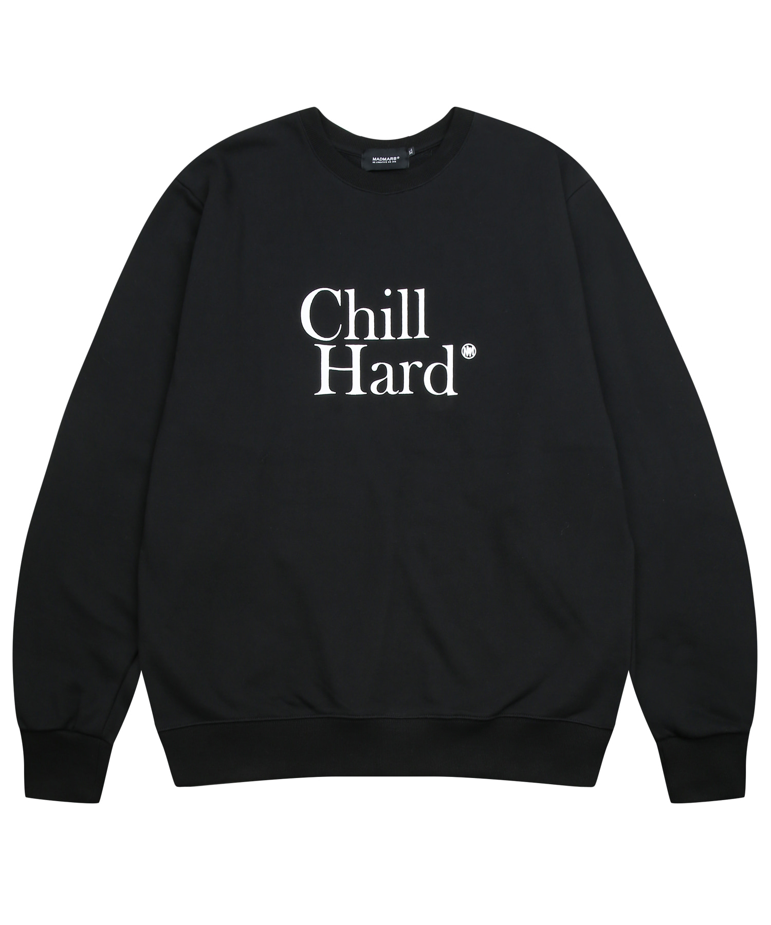 chill hard sweatshirts_black