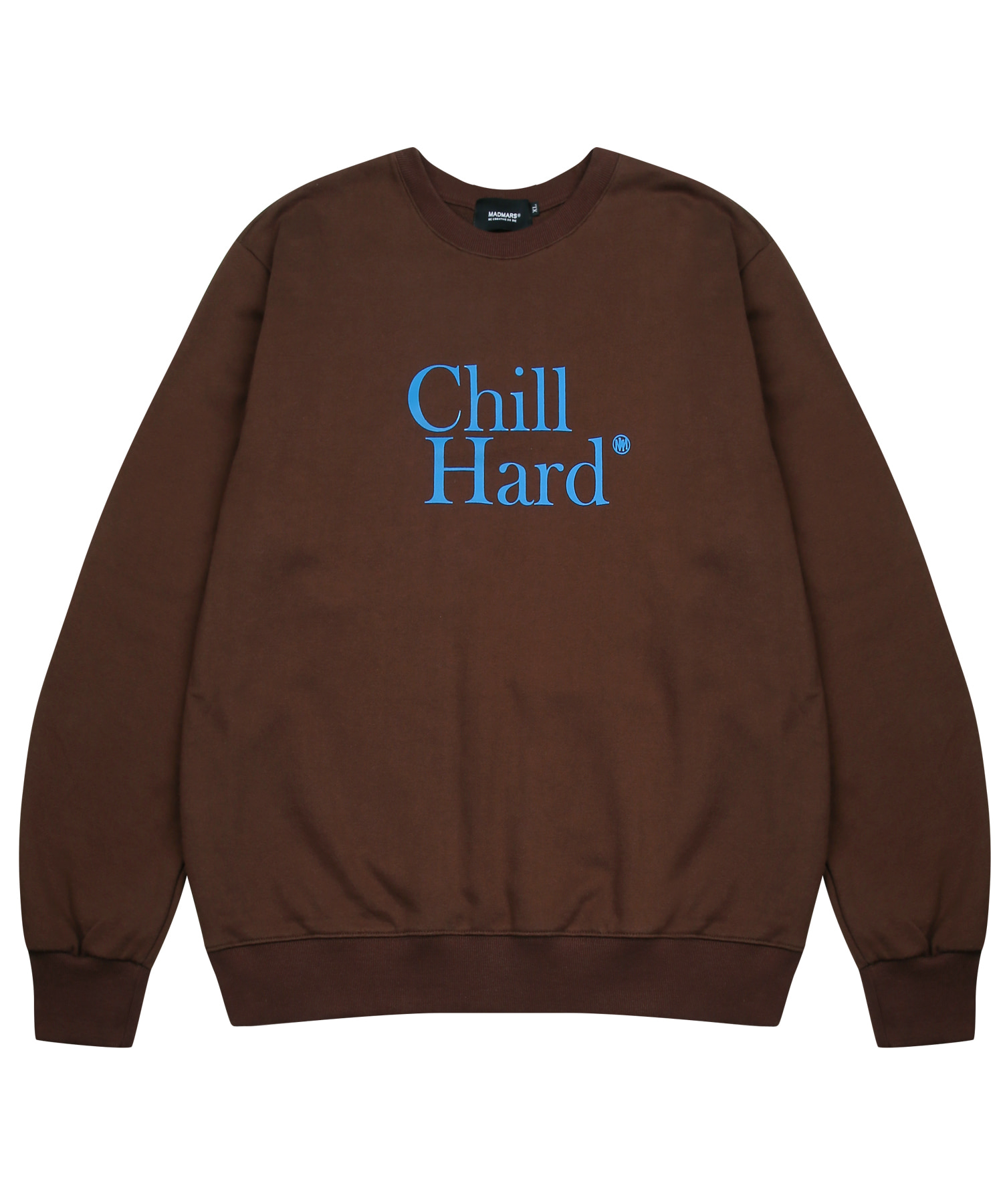 chill hard sweatshirts_brown
